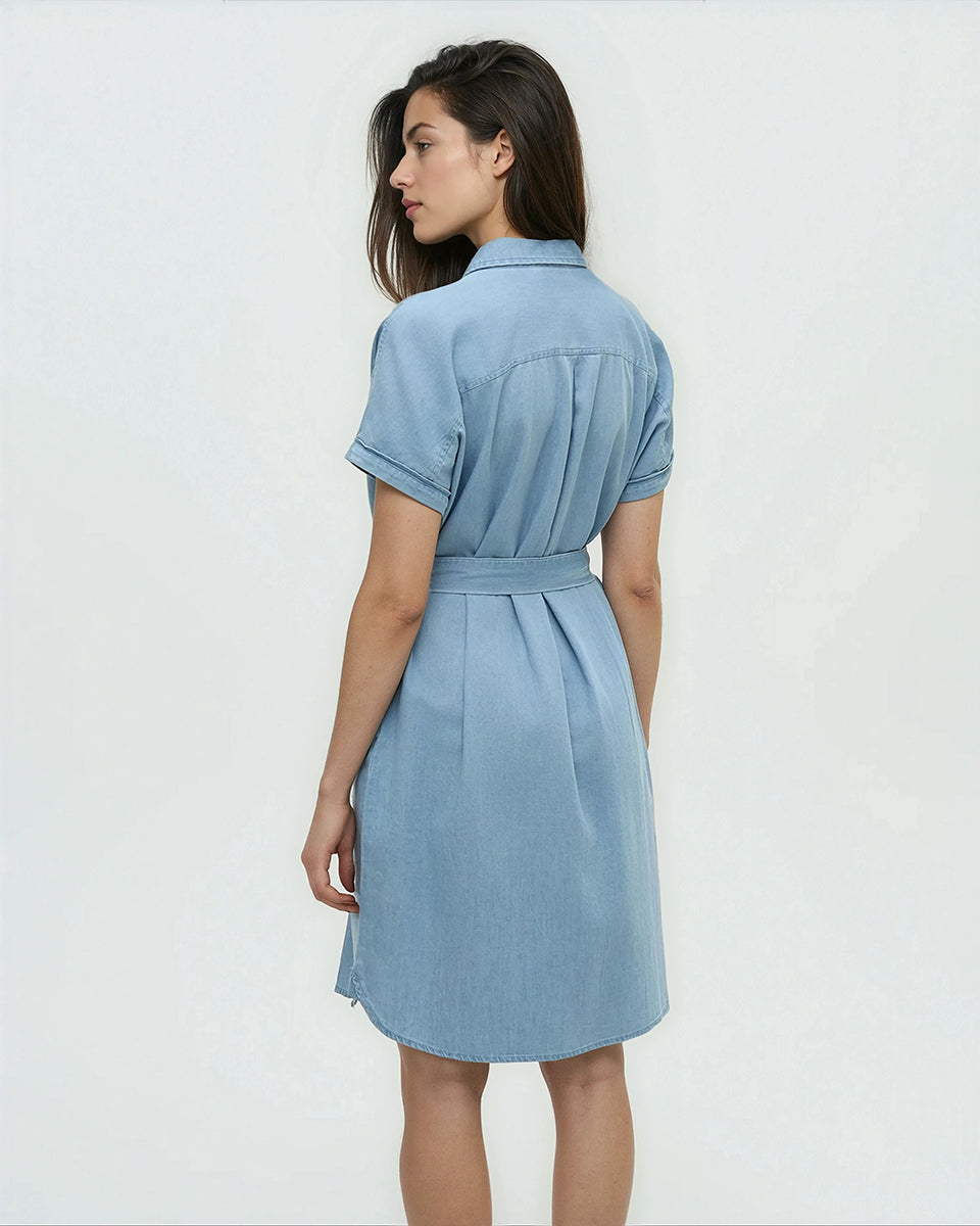 Denim Tern-Kleid