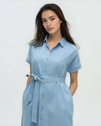 Denim Tern-Kleid