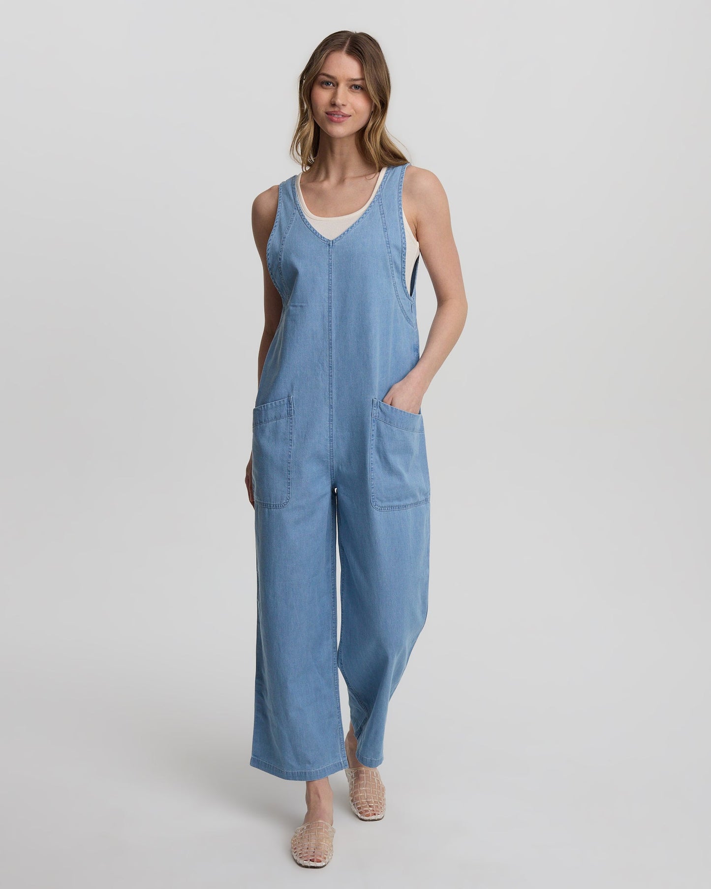 Jeans-Latzhose Nova