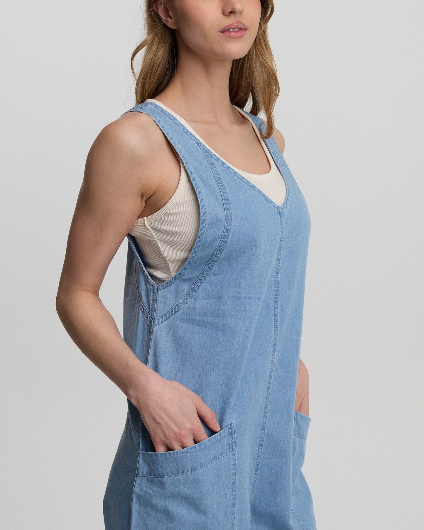 Jeans-Latzhose Nova