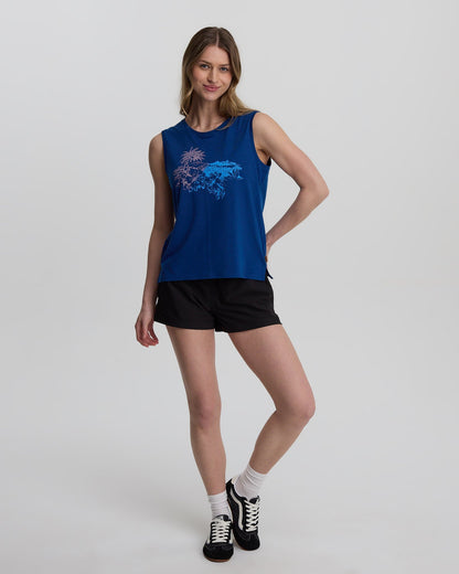 Haitianischer Hibiskus Tanktop