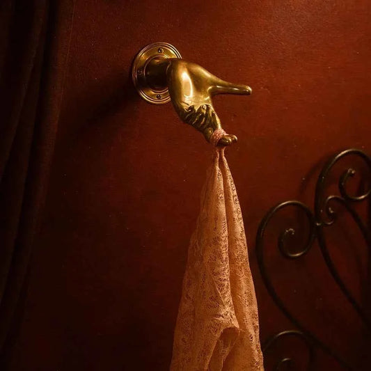 Brass Hand Sculpture