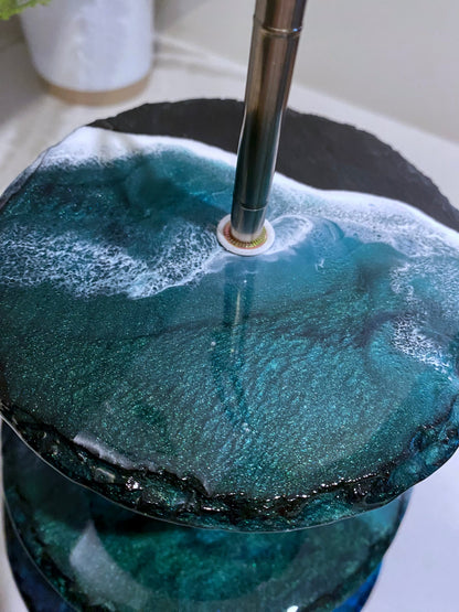 Slate Tiered Serving Platter - AURABAGS SHOP