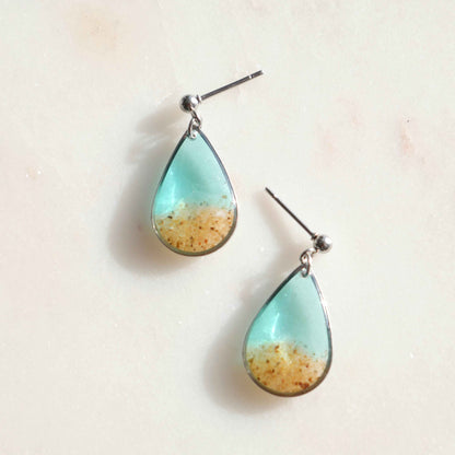 Boucles d'oreilles Tulum- goutte