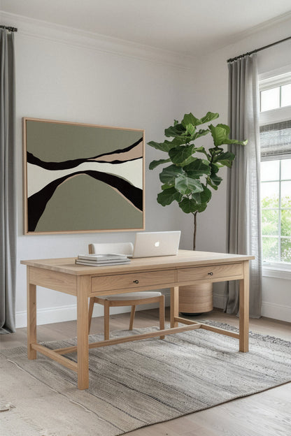 CAMO MODERNE, Mischtechnik auf Leinwand