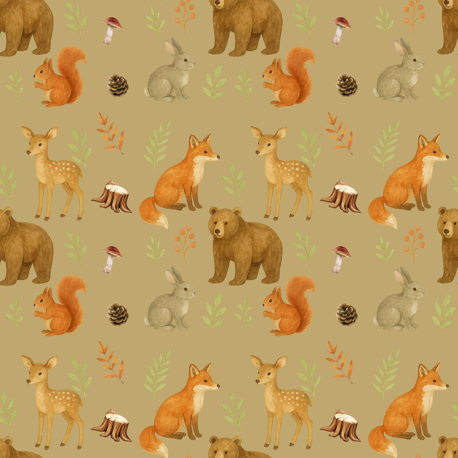 Couverture minky copain des bois 🦊 petite