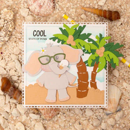 CCL Unicolor Paper Pad Palm Trees Essentials 24 SH