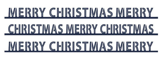 Festive Collection Triple Merry Christmas