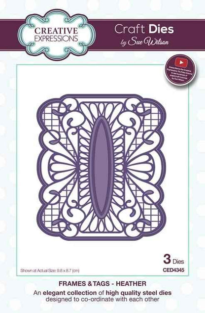 Frames and Tags Collection Heather Die