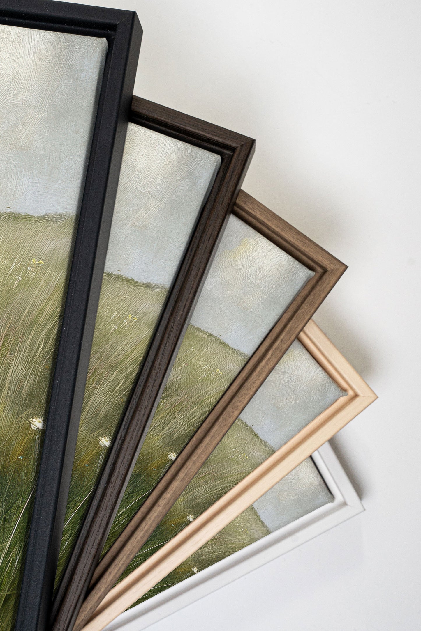 WOLLE & WIND, Kunstwerk auf gespannter Leinwand