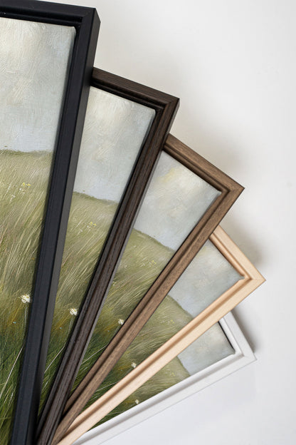 WOLLE & WIND, Kunstwerk auf gespannter Leinwand