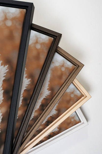 GOLDEN FEATHER, Werk auf gespannter Leinwand