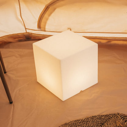 Cuby<br> Solar- und aufladbare Würfellampe