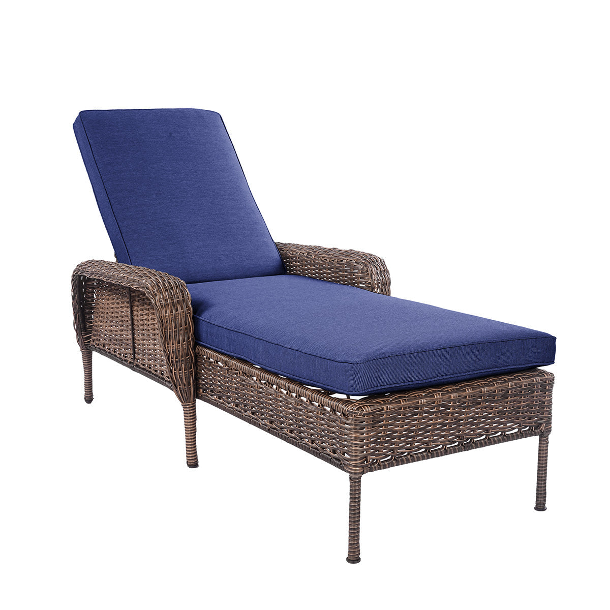 Cambridge Wicker Outdoor Chaise Lounge - AURABAGS SHOP