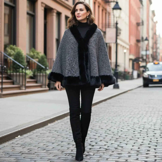 Cape poncho