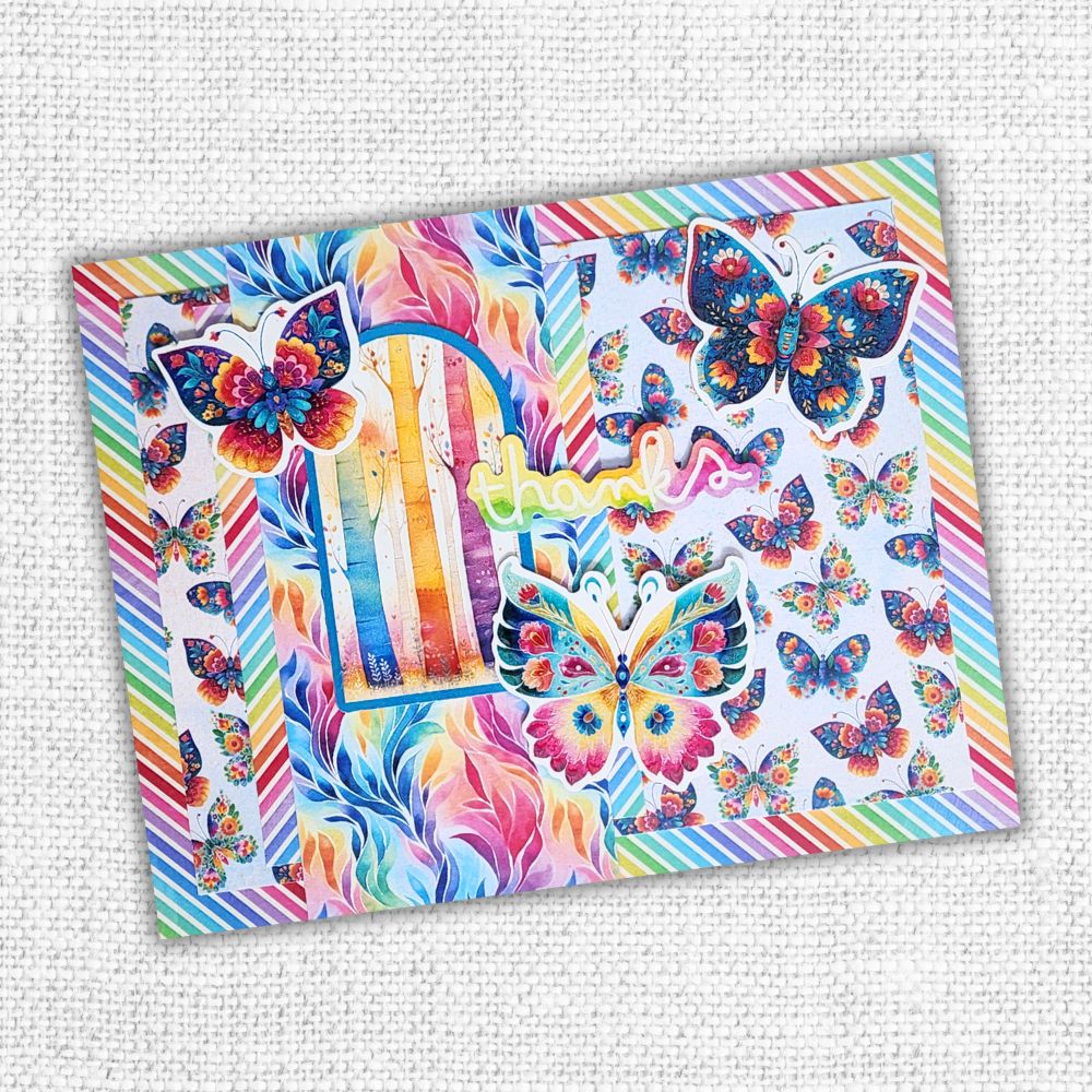 Rainbow Village 12x12 Paper Collection 35487