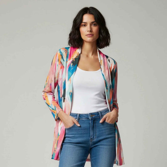 Cardigan coloré