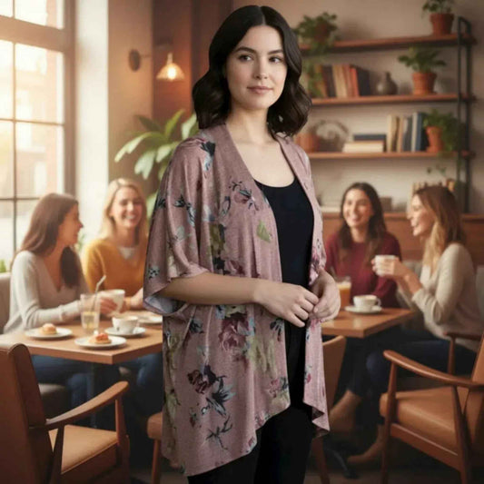 Cardigan manche courte