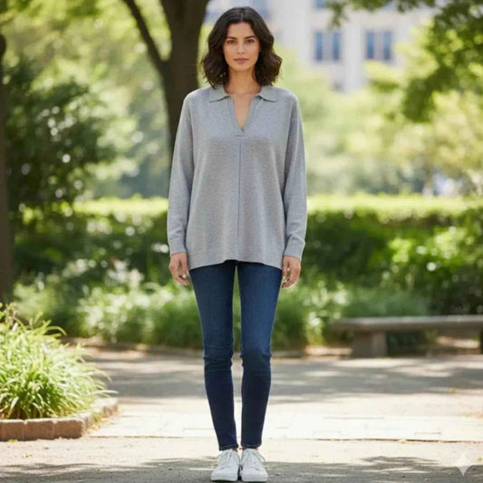 Chandail col chemise