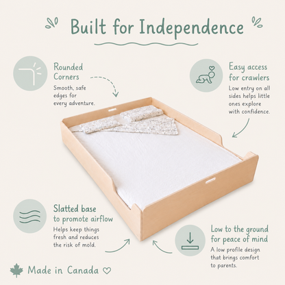 APPLE FULL - Montessori Floor Bed