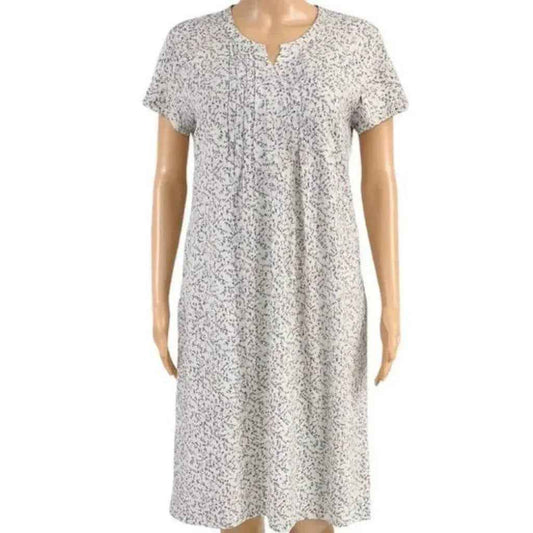 Chemise de nuit col V