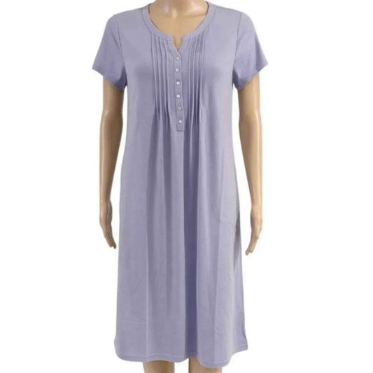 Chemise de nuit col V