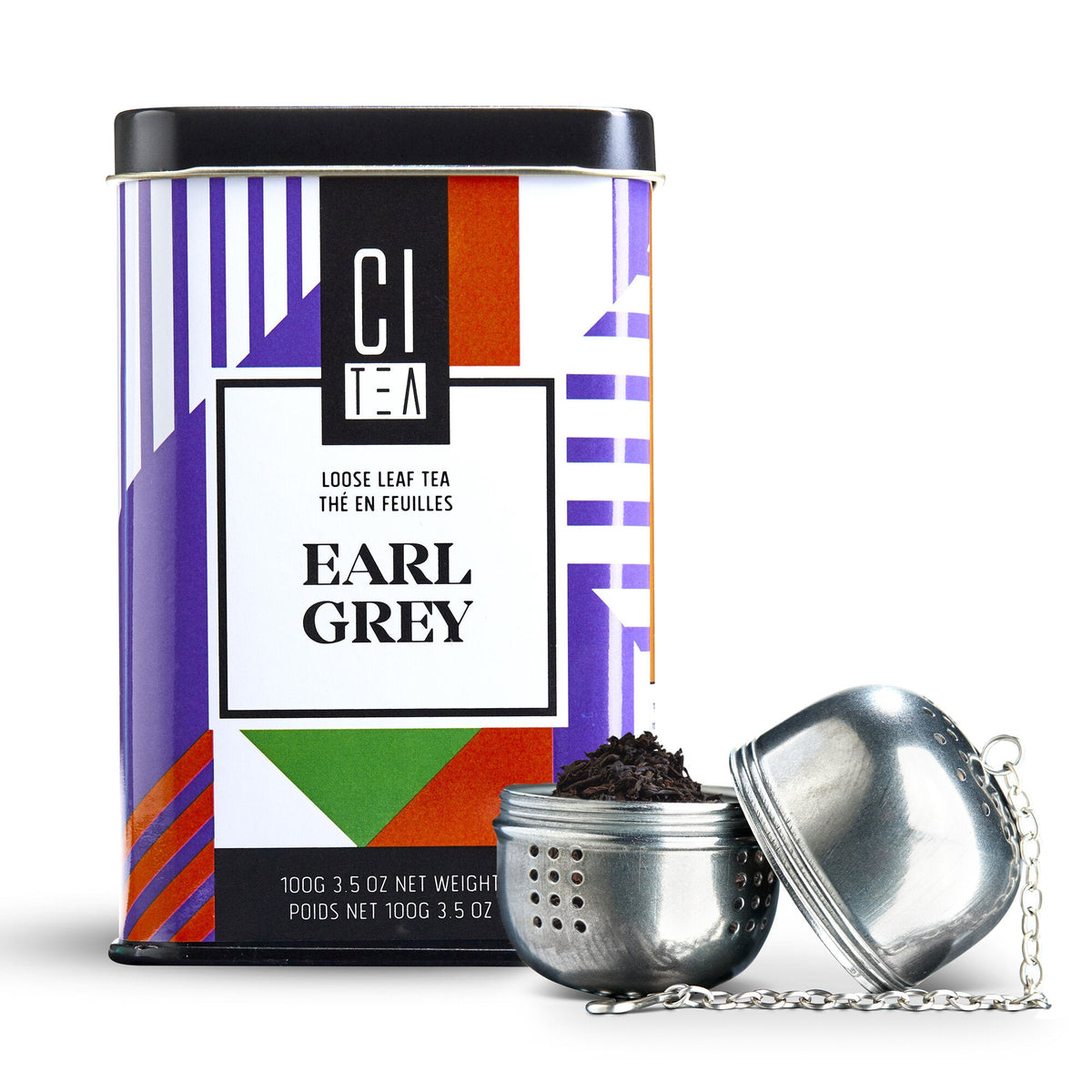 Earl Grey Loose Leaf Tea with Teaball - 100g