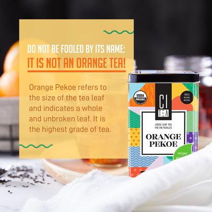 Organic Orange Pekoe Loose Leaf Tea Bundle of Two