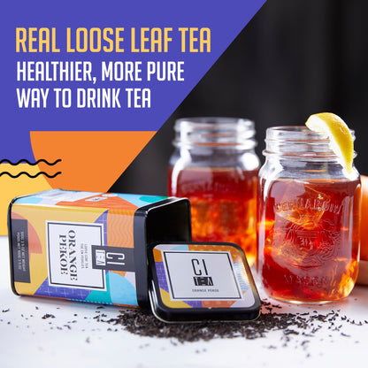 Orange Pekoe Loose Leaf Tea with Teaball