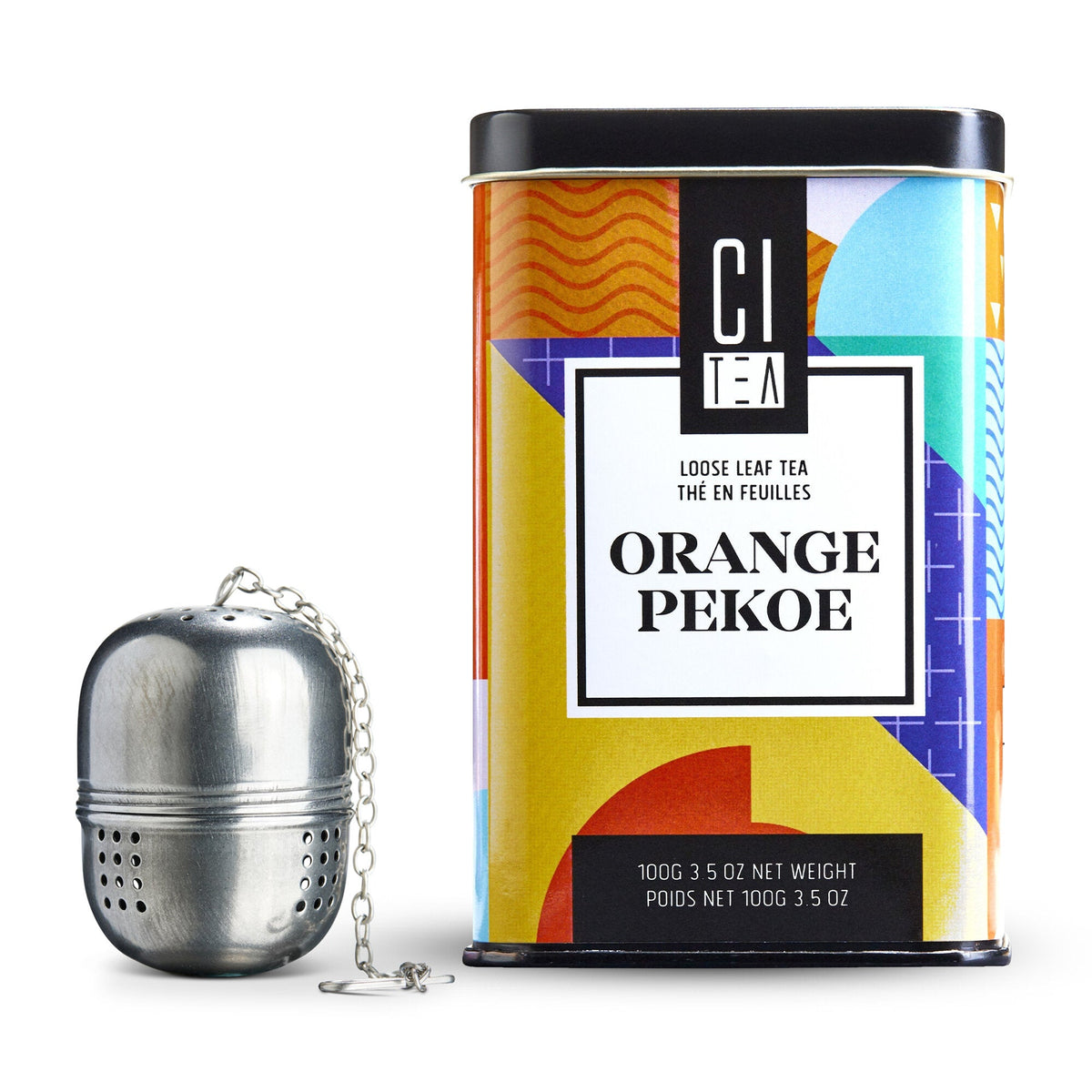 Orange Pekoe Loose Leaf Tea with Teaball