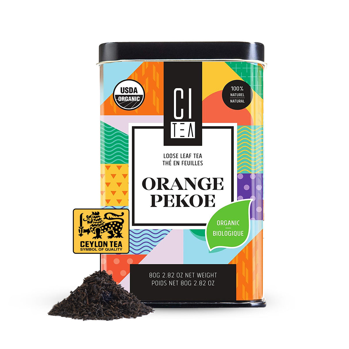 Organic Orange Pekoe Black Loose Leaf Tea