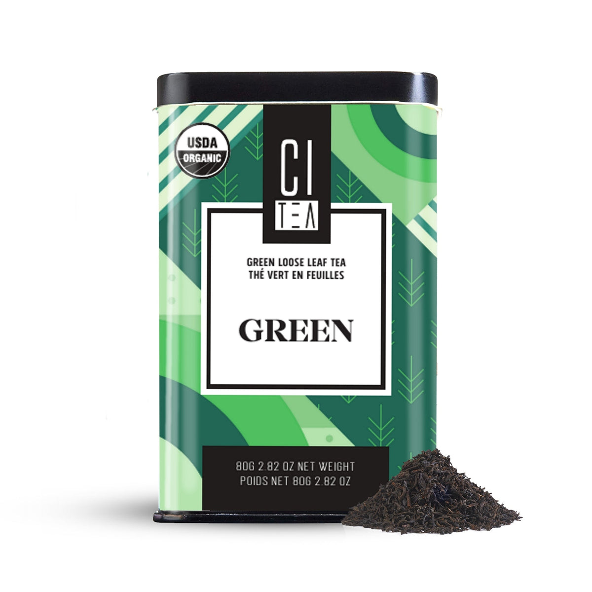 Organic Green Loose Leaf Tea 80g