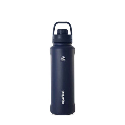 AquaFlask 1080ml (40oz) Stainless Steel Water Bottle with Sports Lid – Hot & Cold, Leakproof, BPA-Free