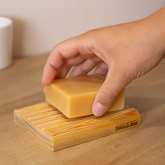 Seifenschale aus Holz „D-Lavé“