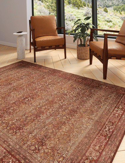 Copera Orange Multi-Teppich
