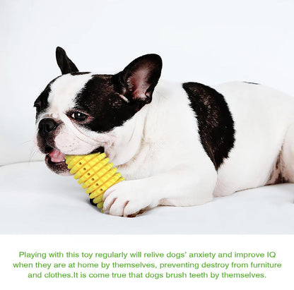 Corn Dog Chew Toy for Aggressive Chewers