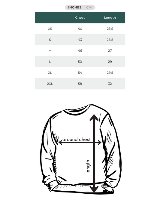 INTO THE FOREST - Unisex Organic Cotton Crewneck