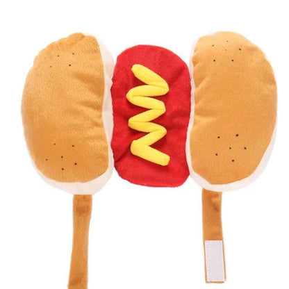 Hot Dog Halloween Dog Costume | Funny Dog Costume Outfit