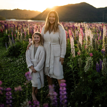 Ladies Waffle Robes