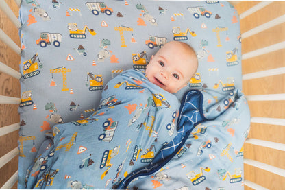 Baby Muslin Swaddle in Tanboocel® Bamboo Viscose - Tiny Engineers