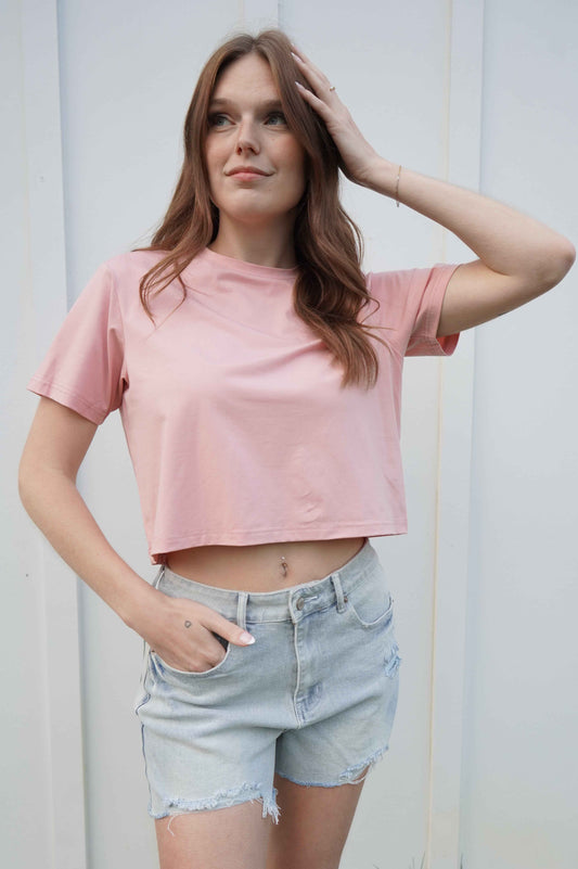Crop top - Blush
