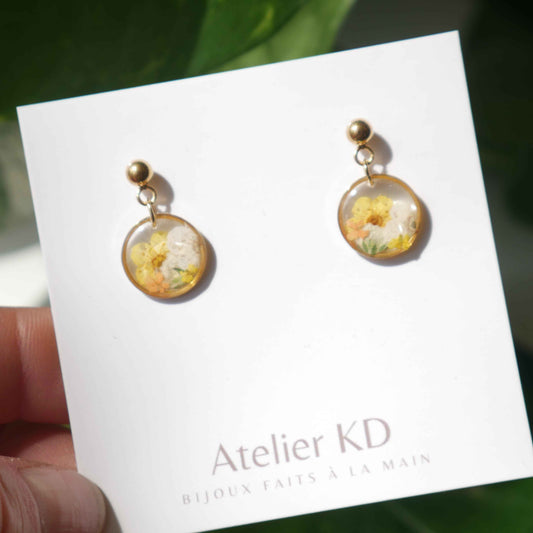 Collier bouquet - rond (petit 16mm)