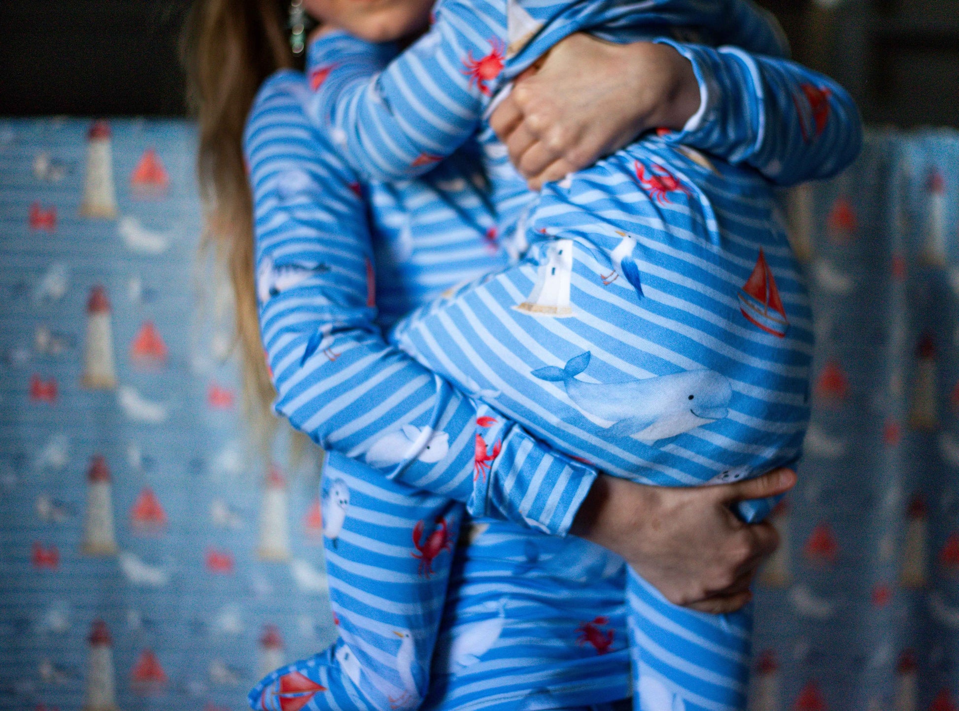 🐋Pyjama en bambou – Le Fleuve Saint-Laurent