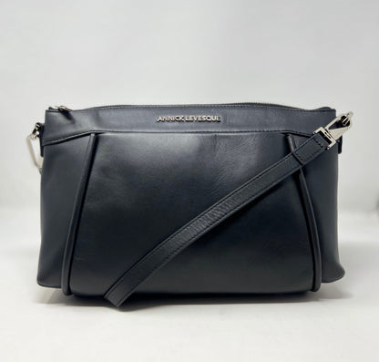 Sac à main cuir Noir, Elena