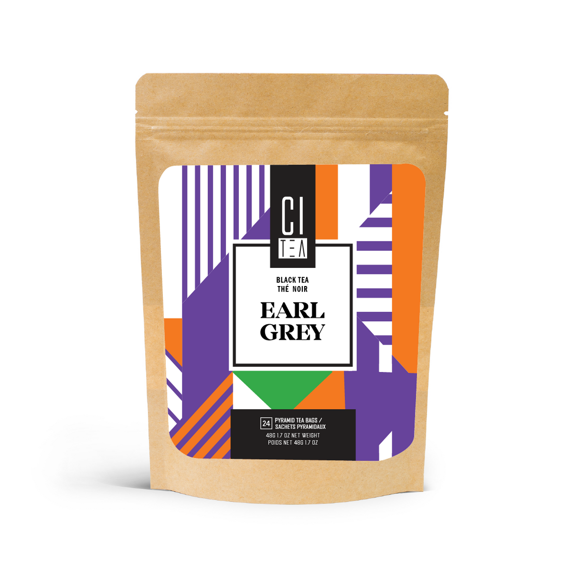 Earl Grey Black Tea Pyramid Tea Bags