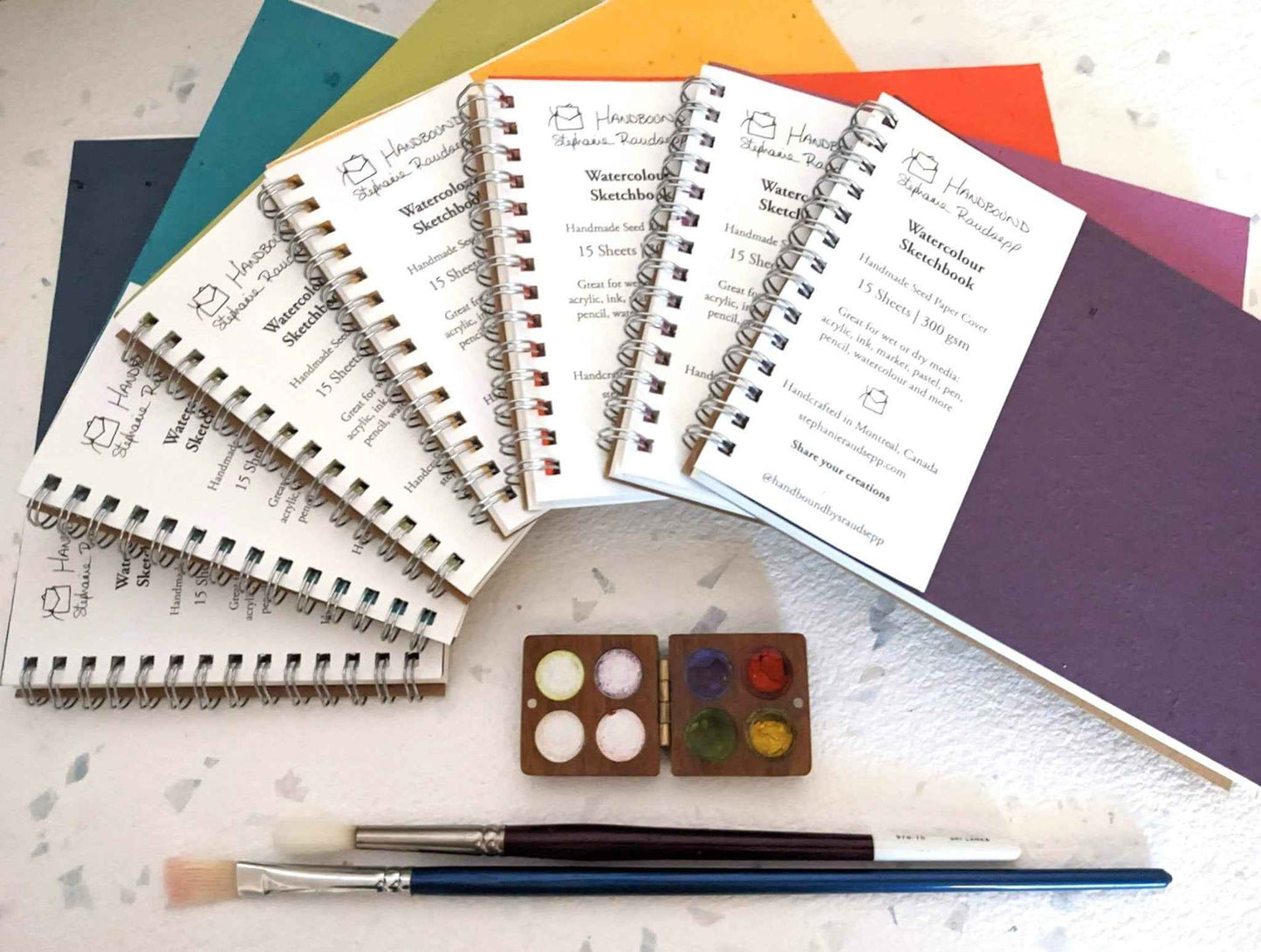 Small | Plantable Watercolour Sketchbooks