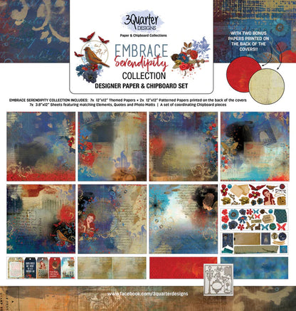 3Quarter Designs - Scrapbook Collection - Embrace Serendipity