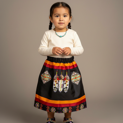 OLDTRIBES™  Infants Eagle  Ribbon Skirt