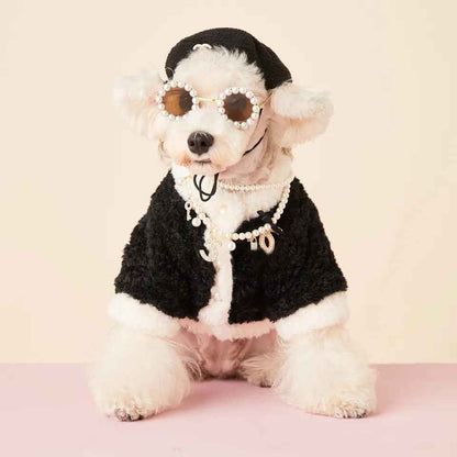 Coco Chewnel Cozy Dog Cardigan | Soft Winter Dog Sweater