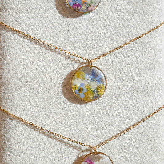 Collier bouquet - rond